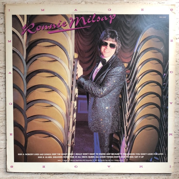 Ronnie Milsap Images Vinyl Lp '79 - Picture 4 of 8